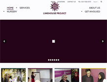 Tablet Screenshot of limehouseproject.org.uk